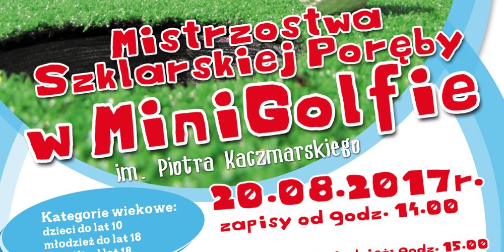 Mistrzostwa Szklarskiej Poręby w Minigolfie im. Piotrka Kaczmarskiego